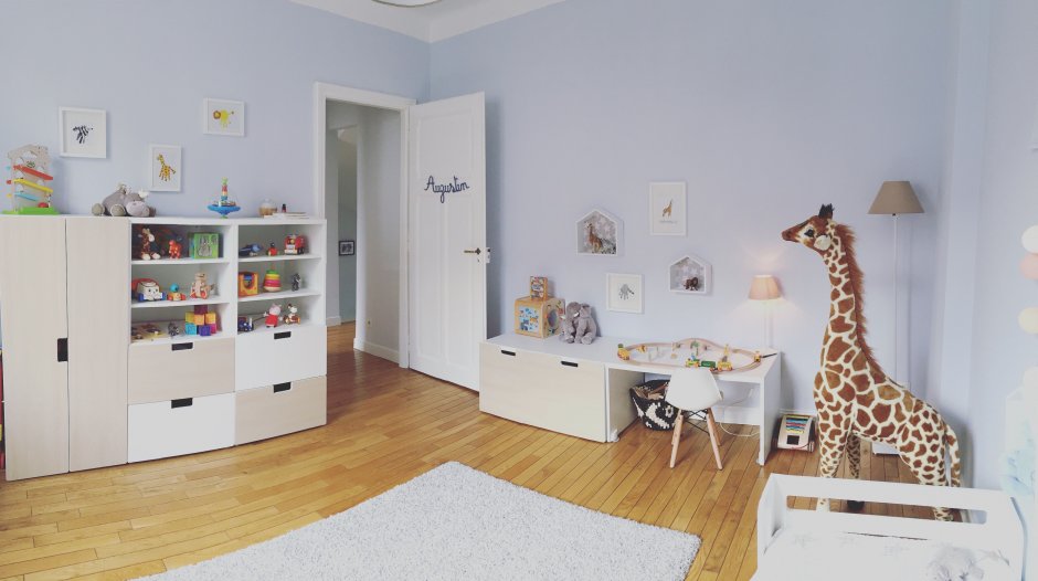 Ikea детская комната интерьер СТУВА