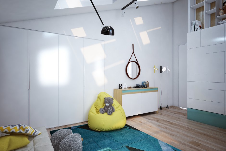 Детская комната в минималистическом стиле