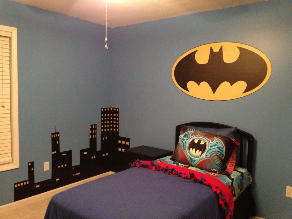 Спальня для мальчика Бэтмен