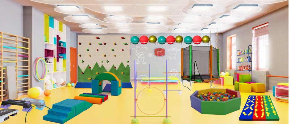 Мебель для спортивного зала в детском саду
