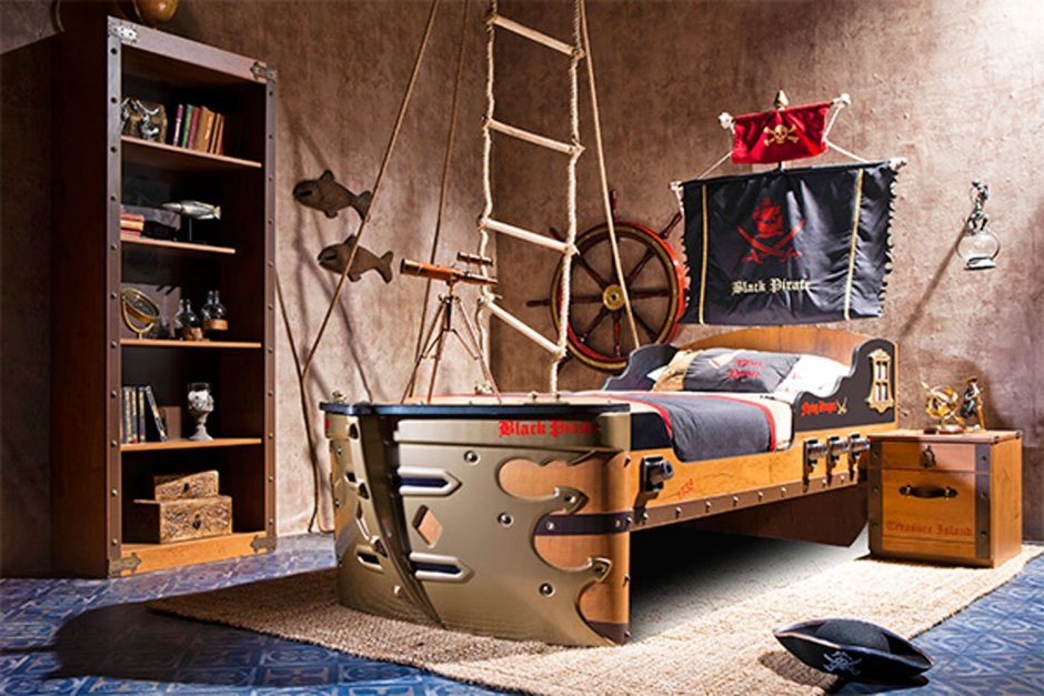 Кровать-корабль Pirate Cilek