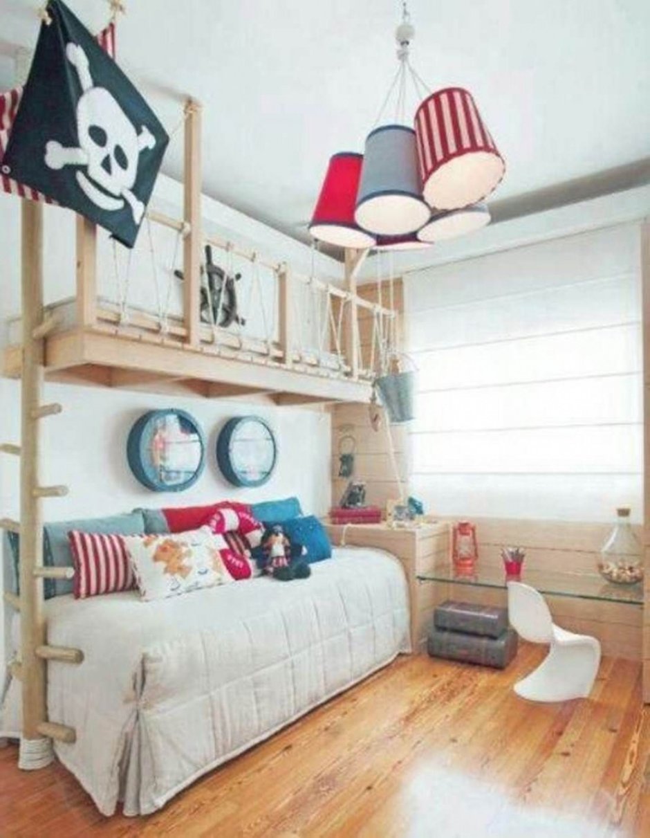 Детская комната в пиратском стиле