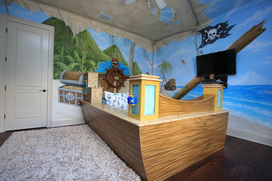 Детский центр в морском стиле