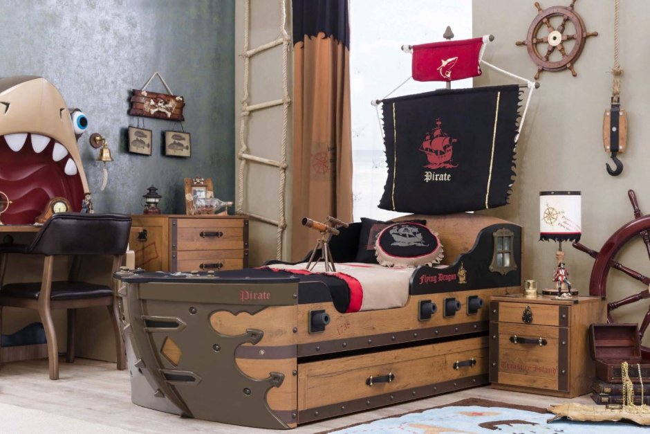 Кровать детская Пиратская