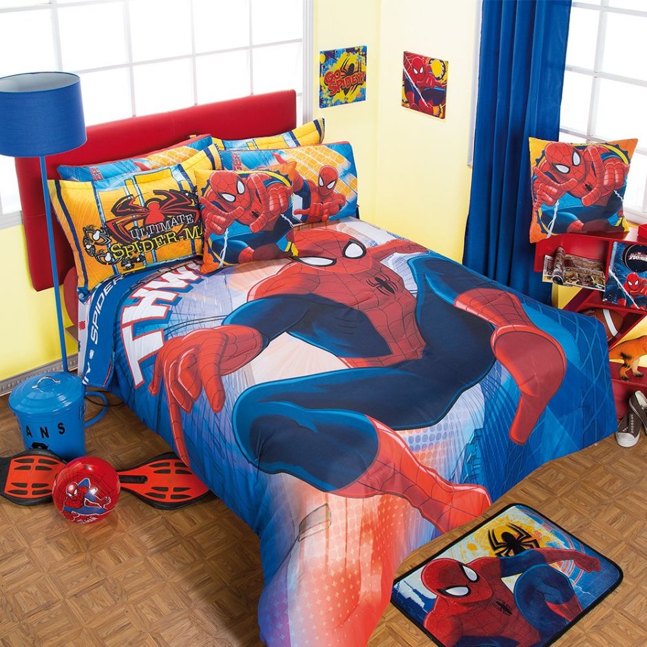 Кровать человек паук