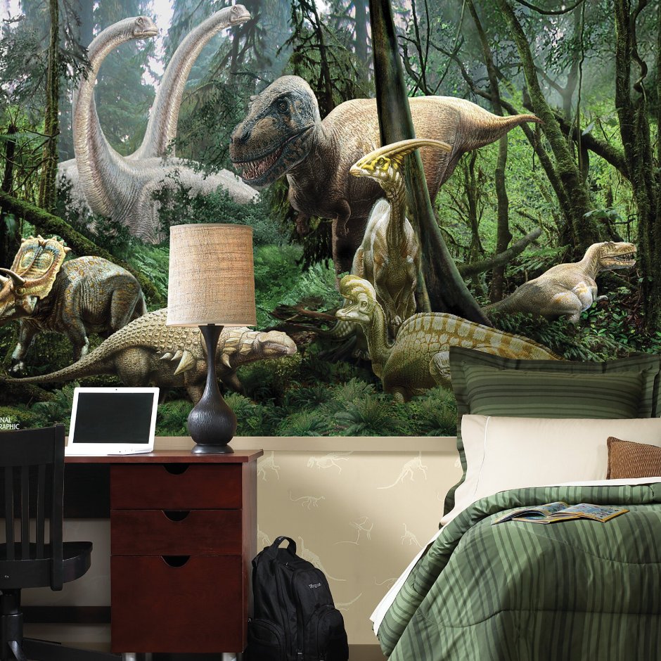 Декор для комнаты динозавры