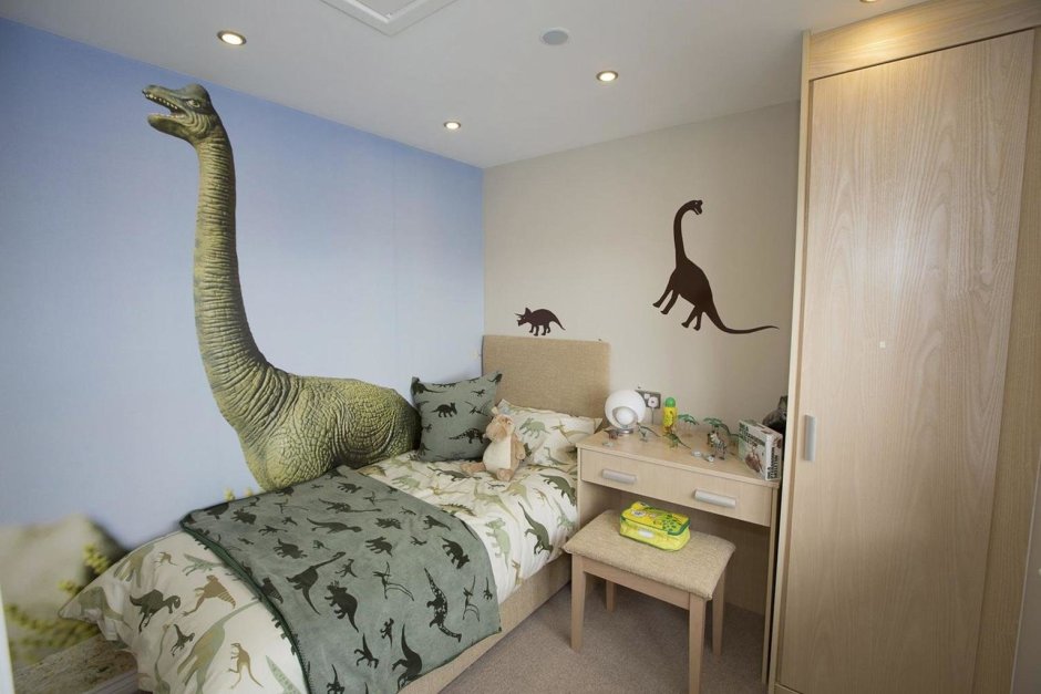 Комната с динозаврами