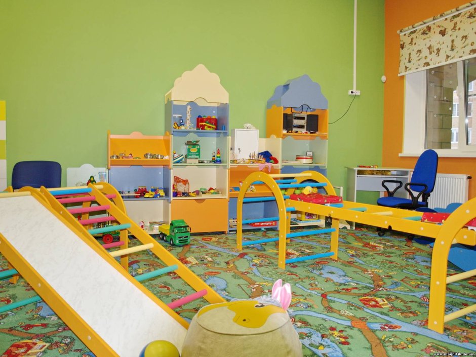 Детский сад большая игровая комната СССР