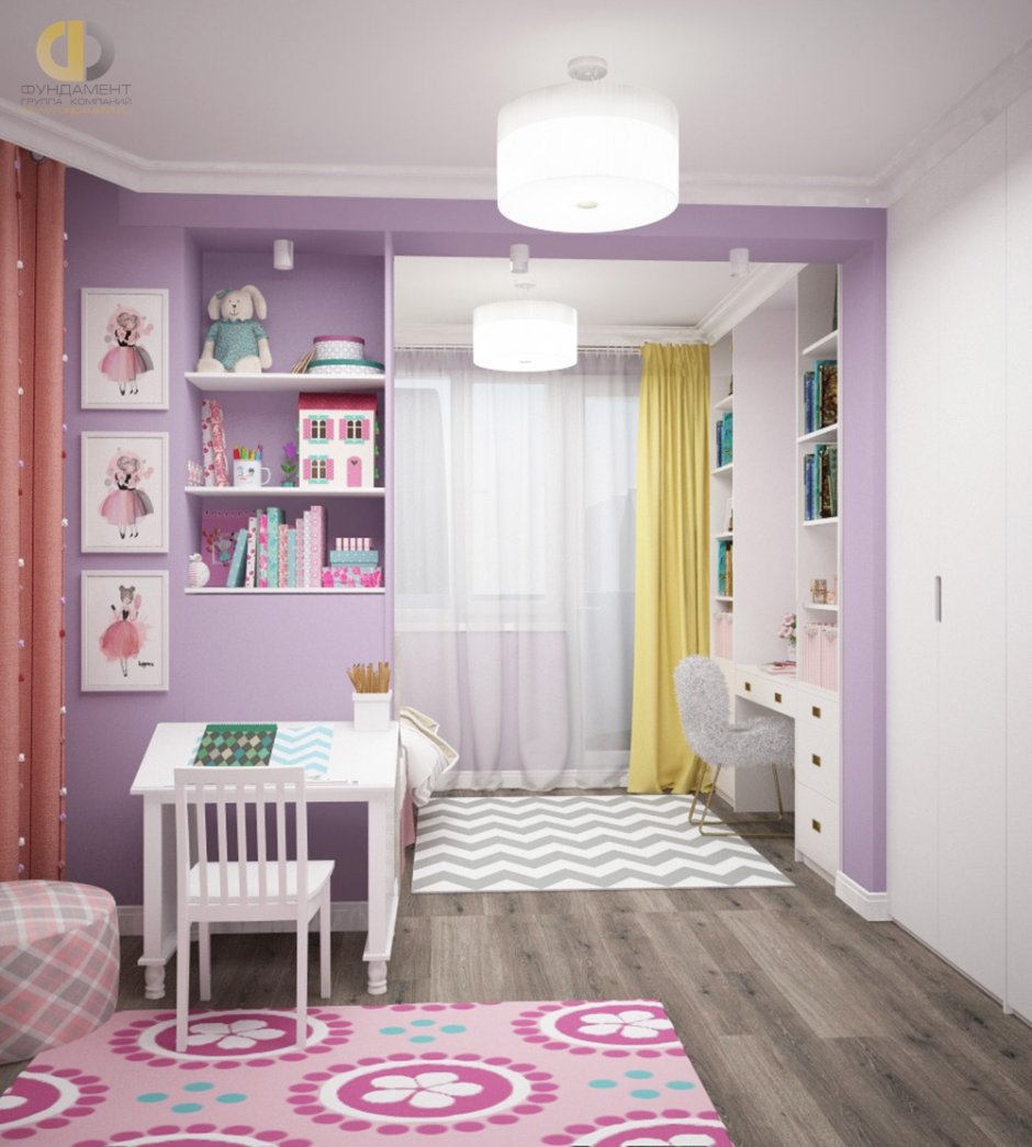 Дизайн 2021 детской комнаты в стиле классика в современном 2021