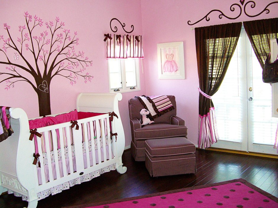 Красивая комната для младенца