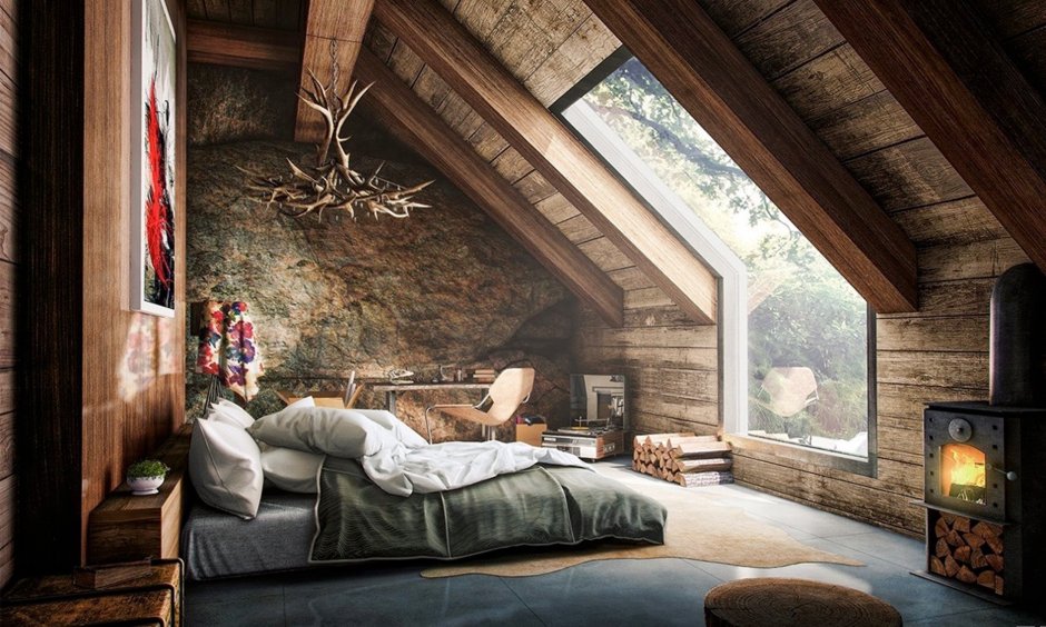 Уютная комната в стиле