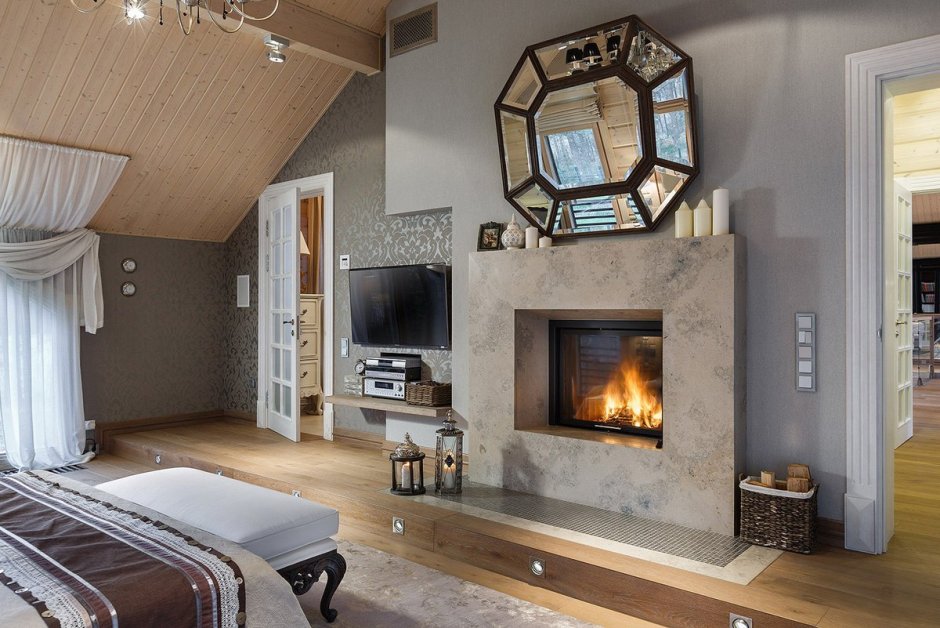 Luxury Ski Chalet Interior