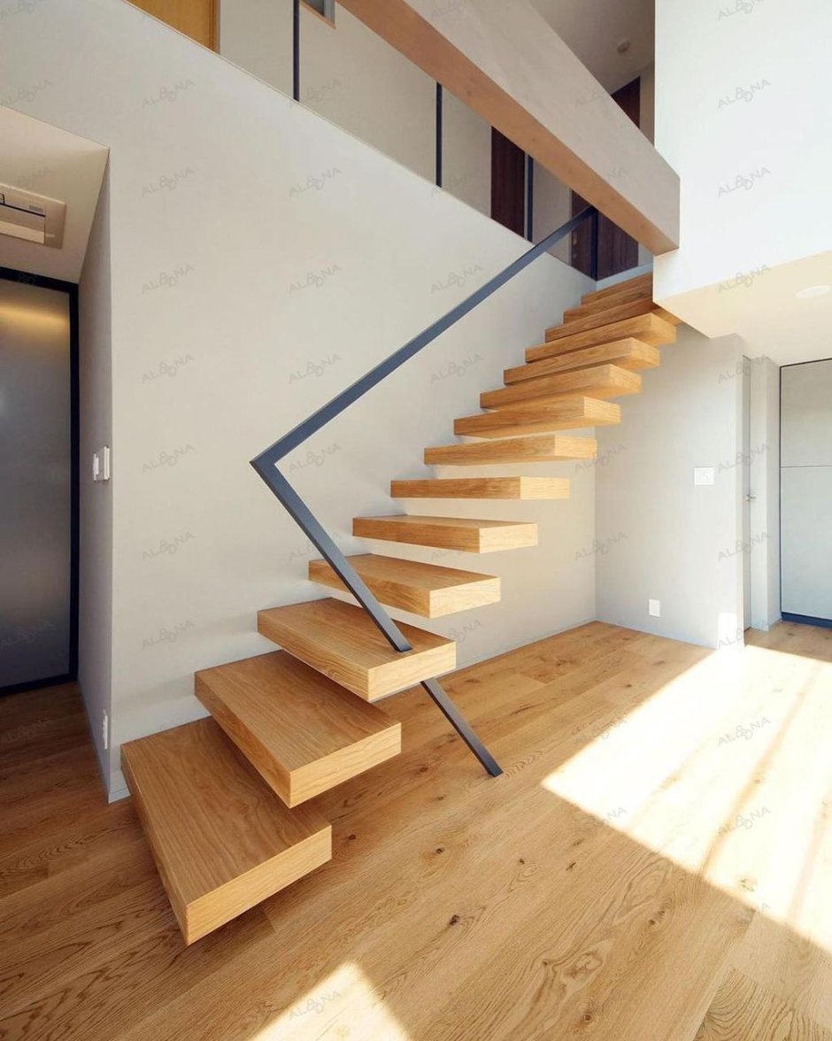 Лестница в стиле Модерн