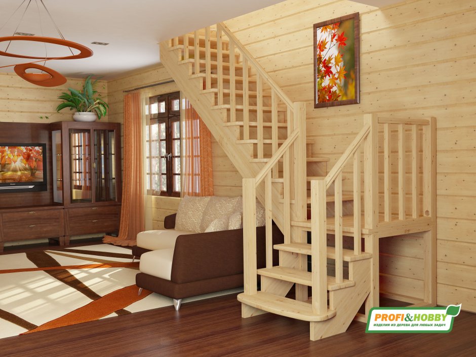 Лестницы деревянные Profi Hobby