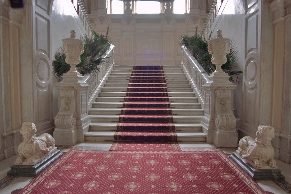 Юсуповский дворец мраморная лестница Петербург
