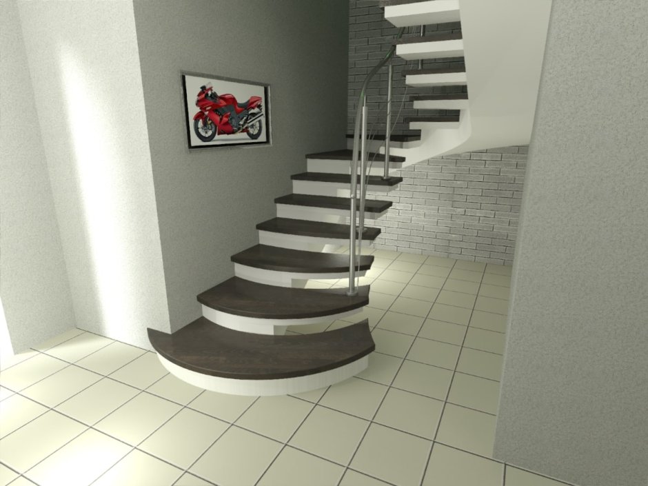 Кованые лестницы в интерьере