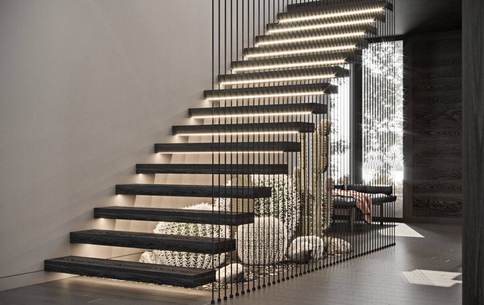 Дизайнерские лестницы для дома