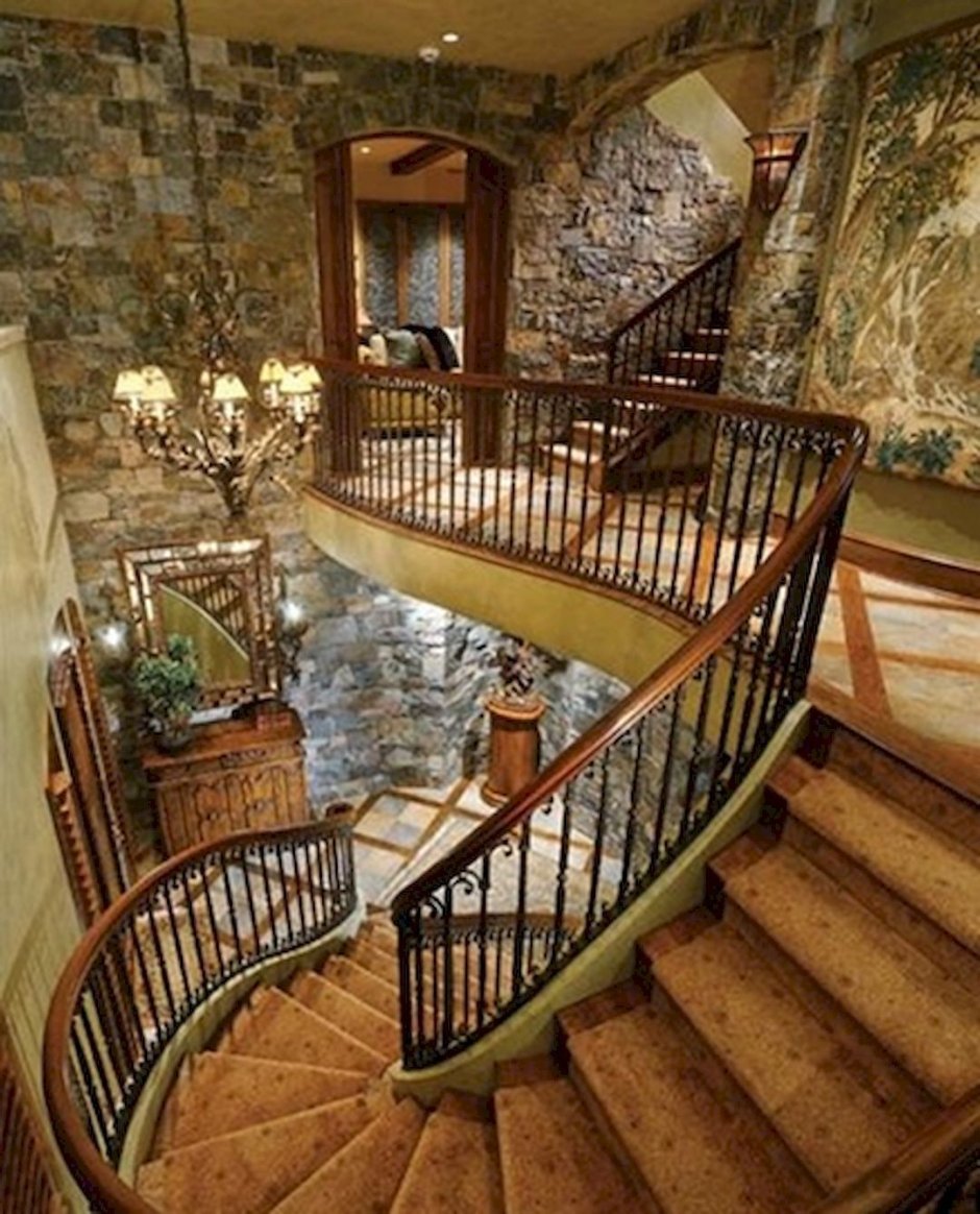 Красивые каменные лестницы