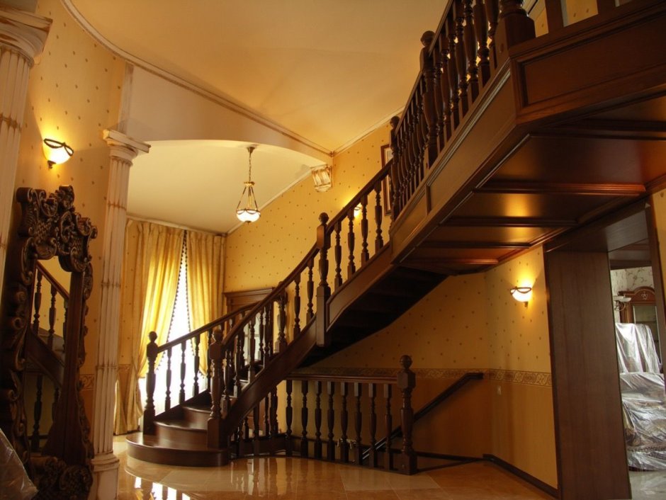 Необычные лестницы на второй этаж