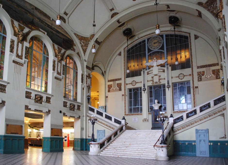 Витебский вокзал Санкт-Петербург лестница