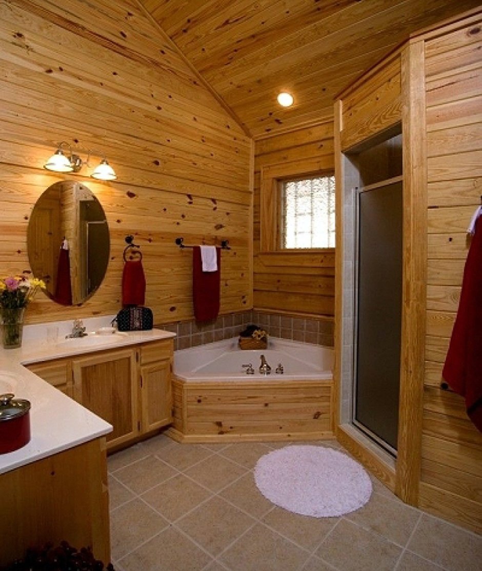 Ванная комната в дачном доме
