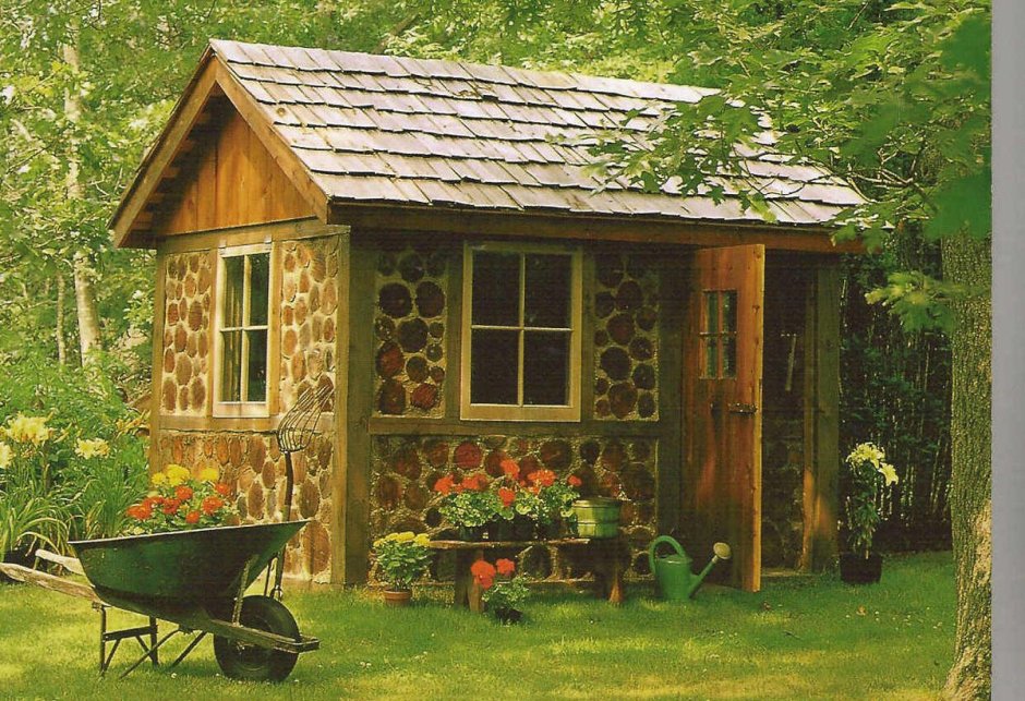Маленький дом из глиночурка