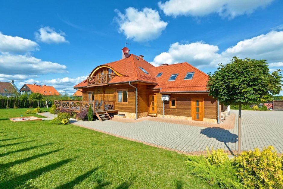 Красивый дом в Польше