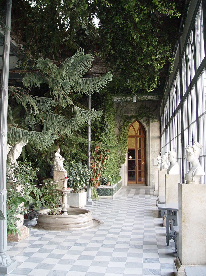 Воронцовский дворец зимний сад