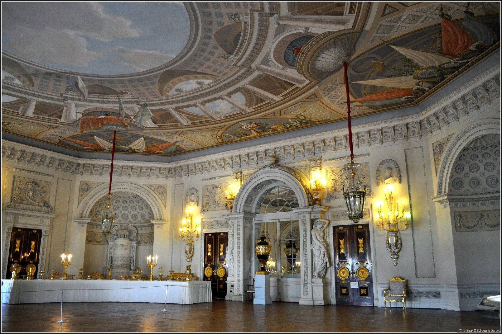 Павловск дворец Тронный зал