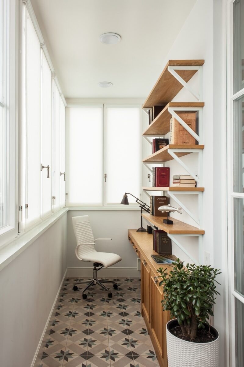 Лоджия в стиле Прованс