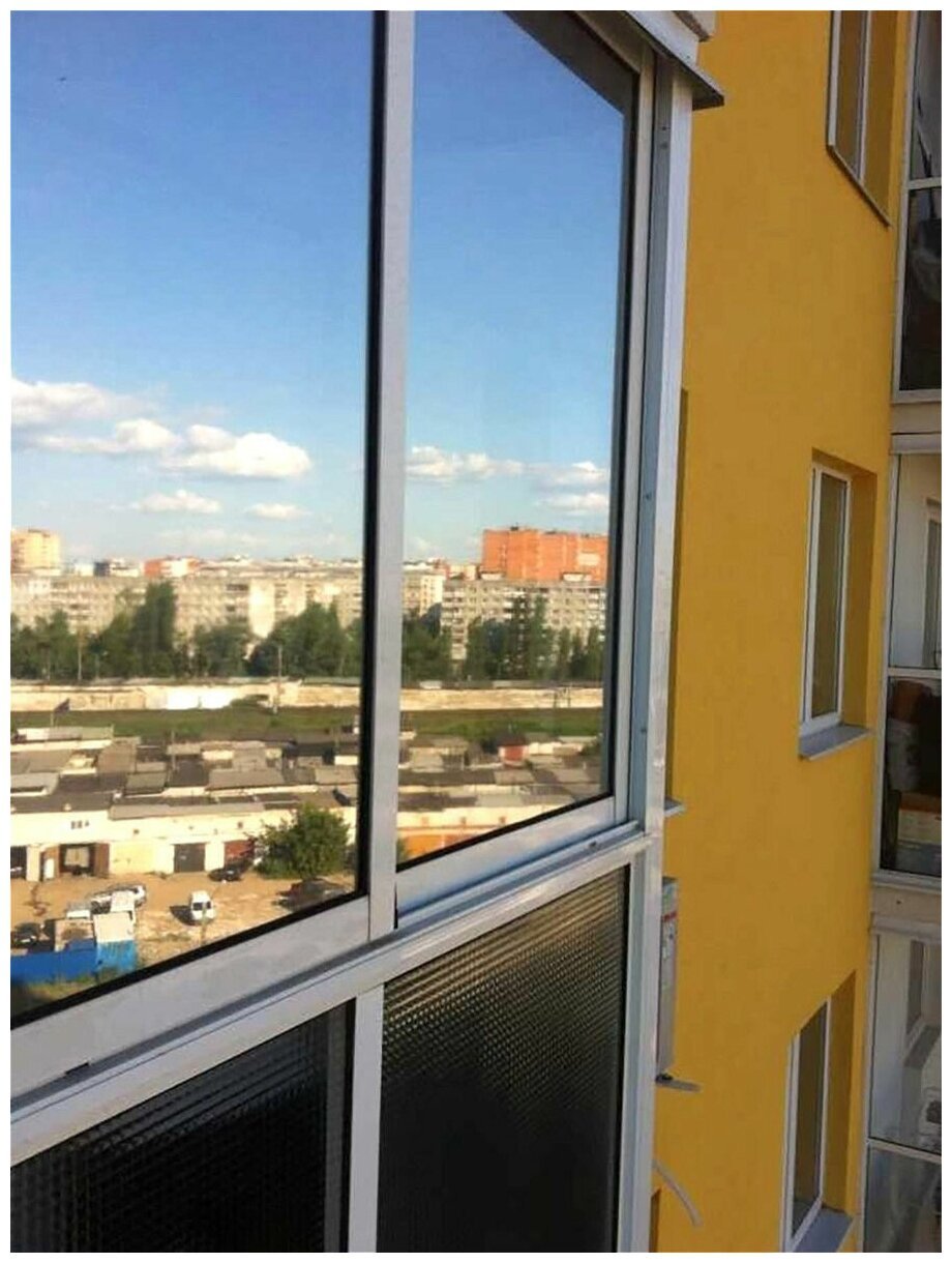Зеркальная тонировка балкона (76 фото)