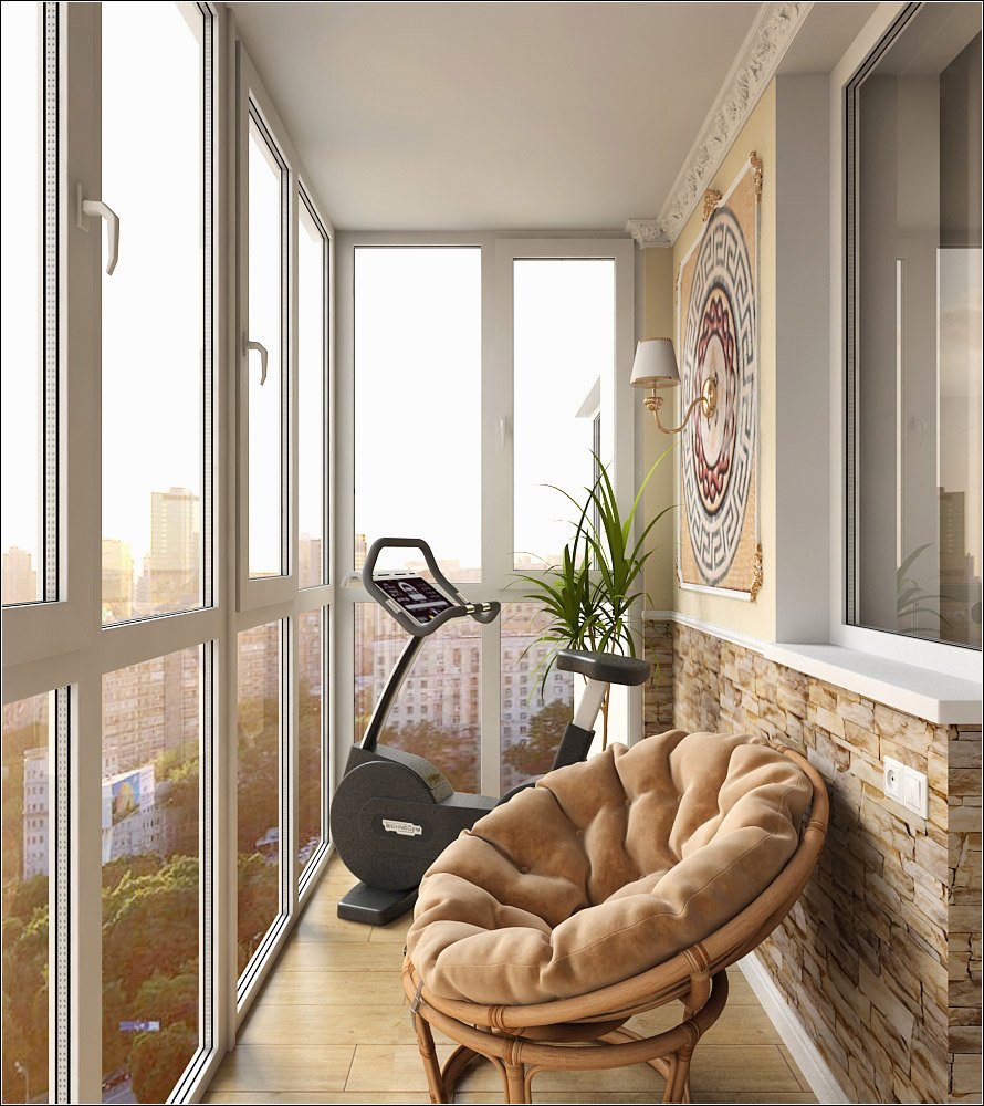 Дизайн балкона 2021