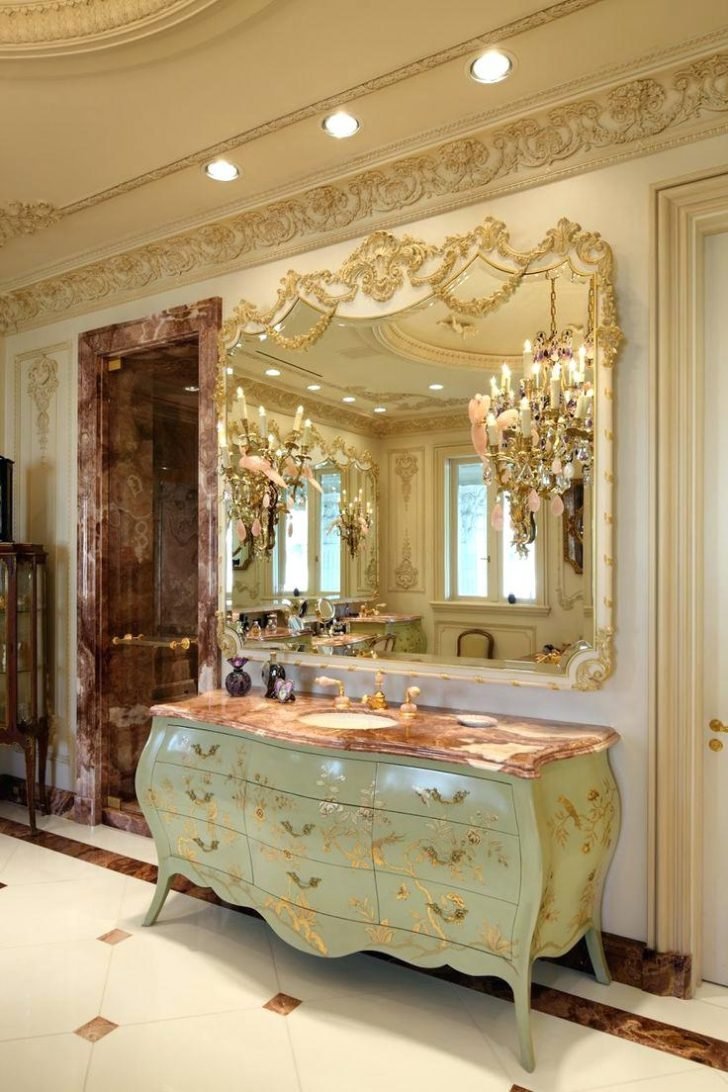 Роскошный ванная комната стиль Барокко рококо