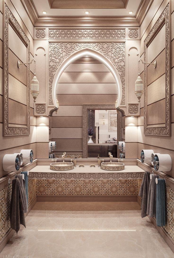 стиль марокко в интерьере ванной