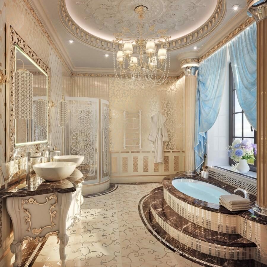 Ванные комнаты Luxury Antonovich Design