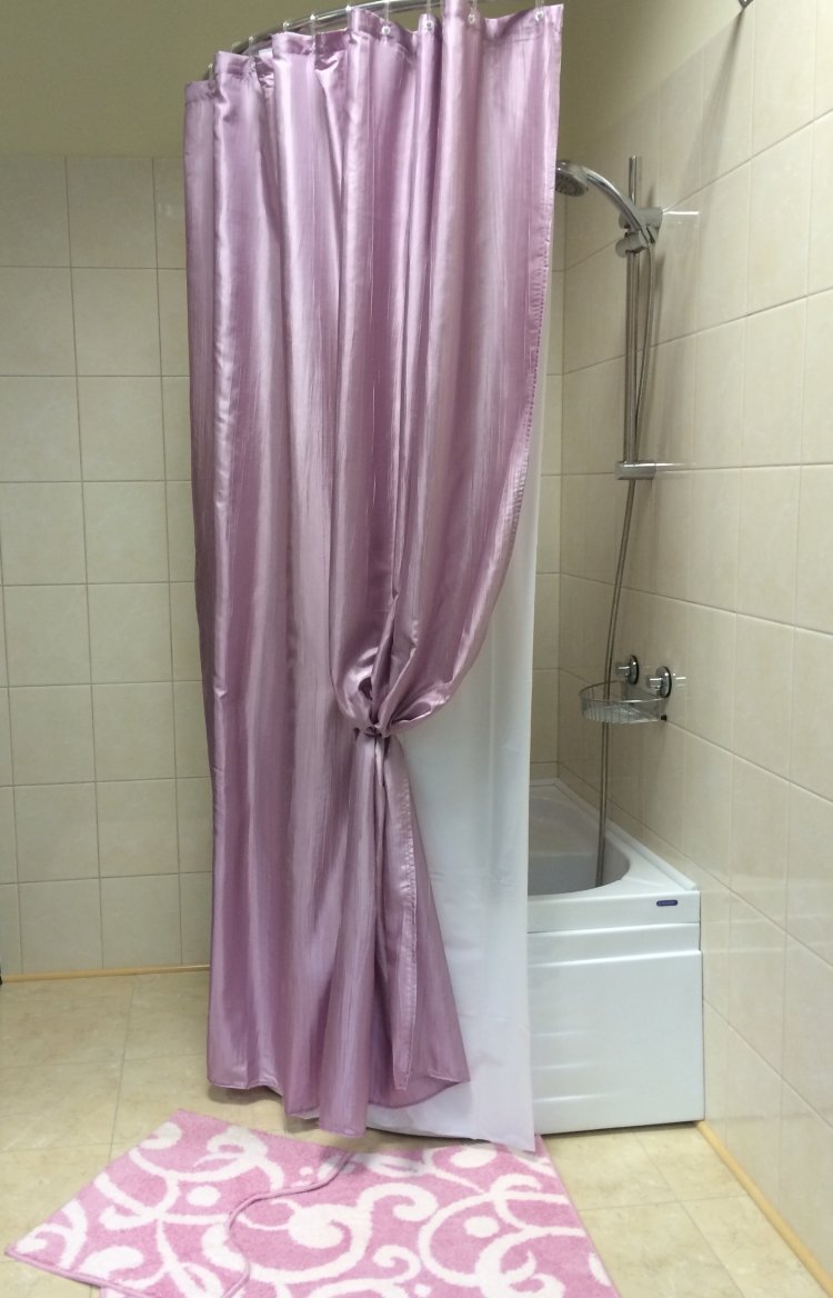 Штора для ванной Bath Plus Silk collection no WSV 023 Россия