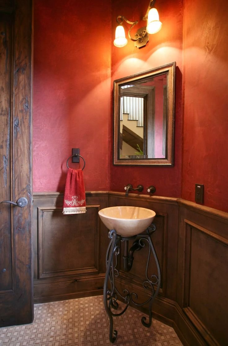 Венецианская штукатурка интерьер ванной комнаты