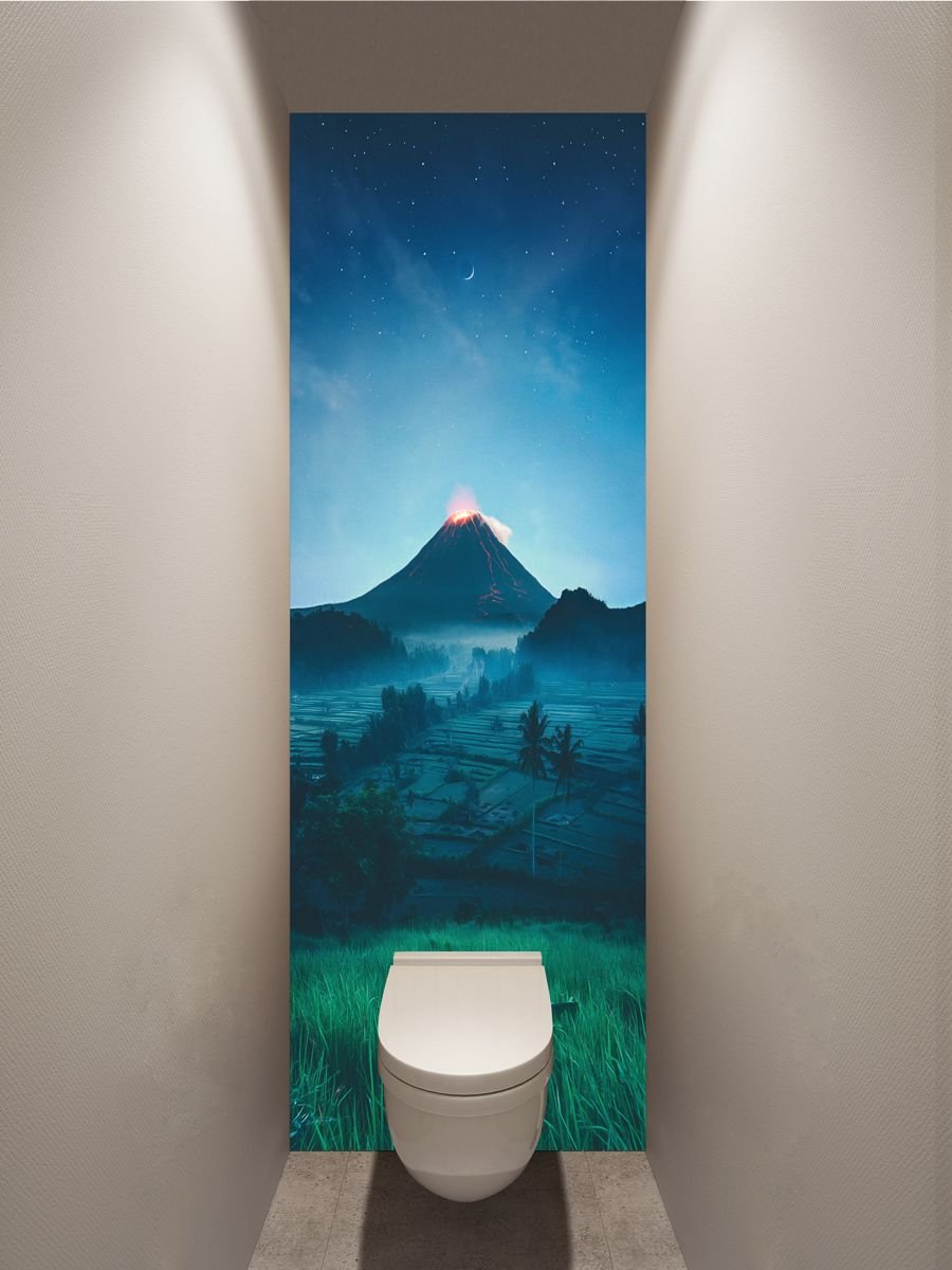 Декор для ванной комнаты на стену