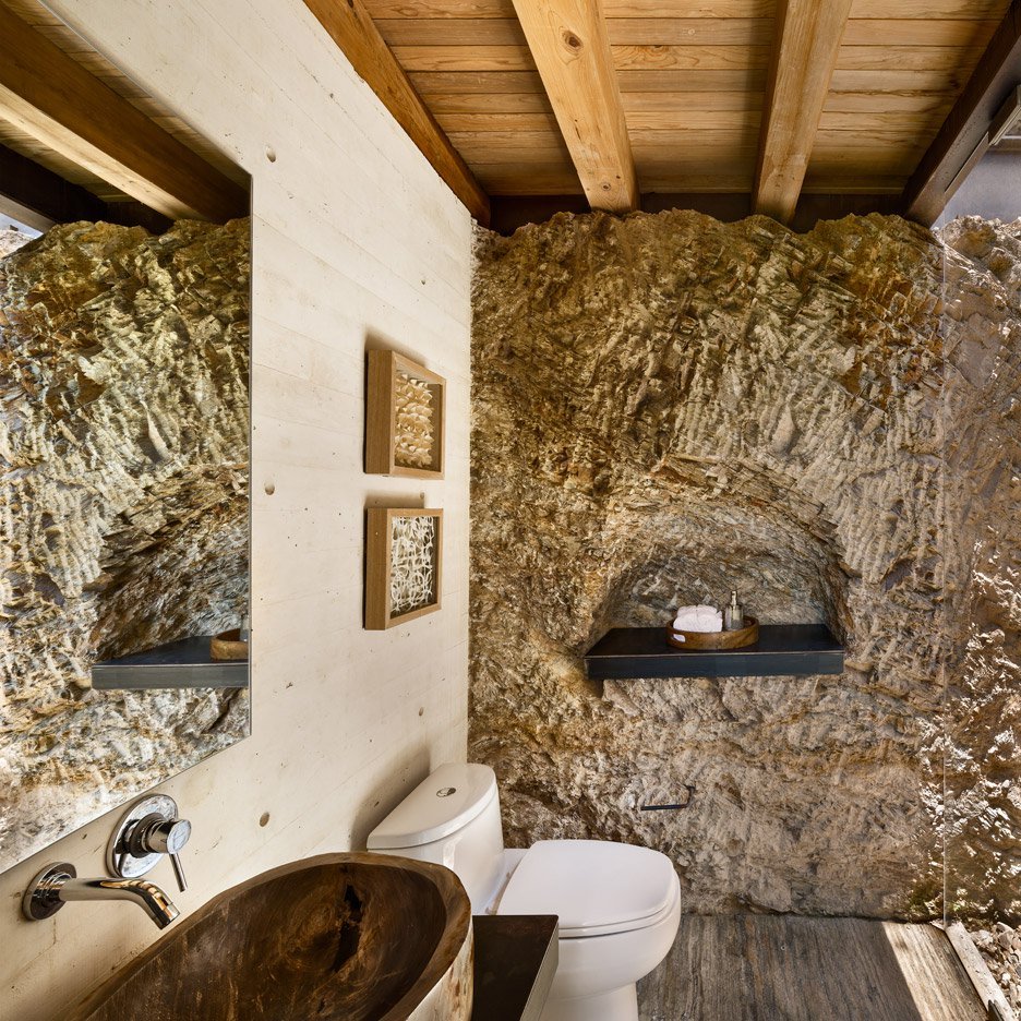 Ванные комнаты в стиле Шале