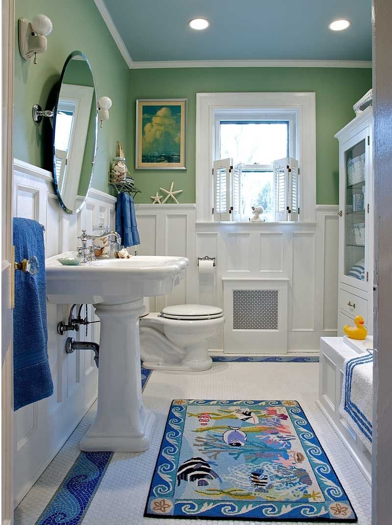 Дизайн ванной комнаты в американском стиле