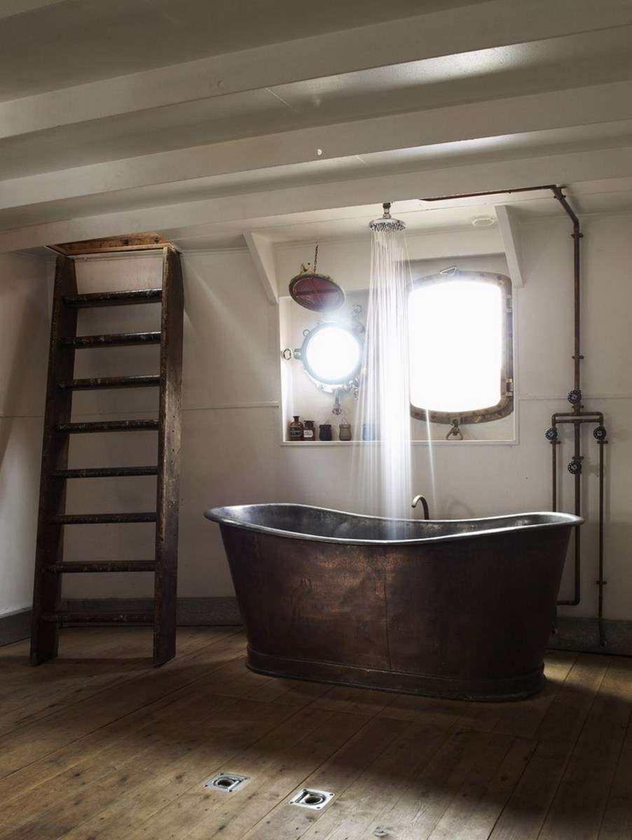 Ванная комната в Индустриальном стиле