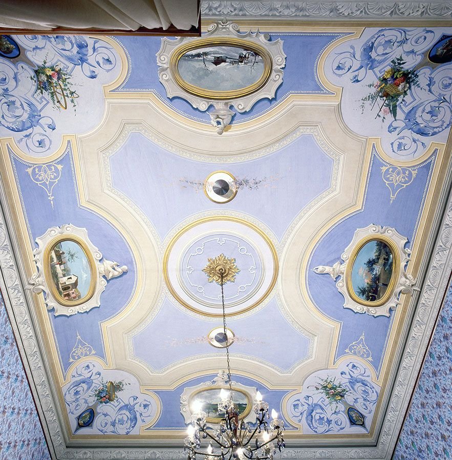 Потолок расписной 18 век