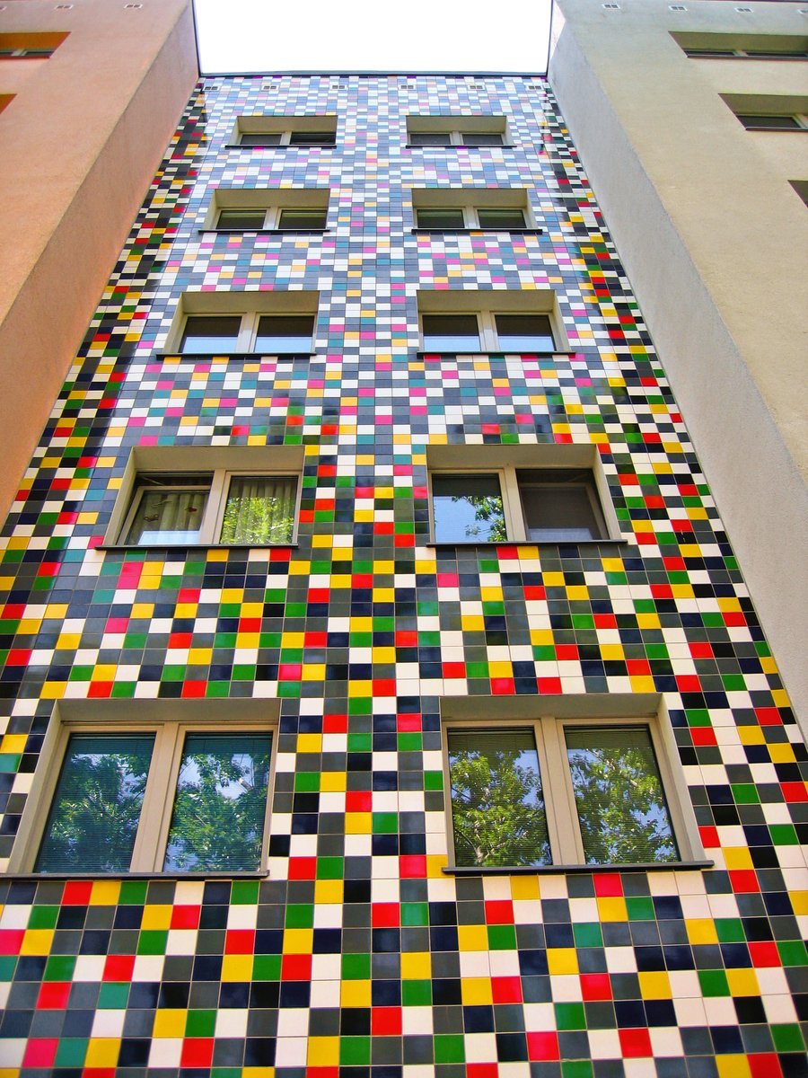 Фасады из мозаики