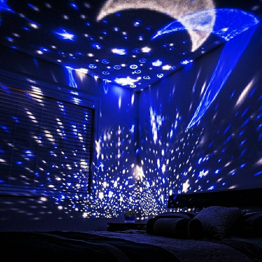 Ночник-проектор звездное небо Star Master Dream Rotating Projection Lamp вращающийся