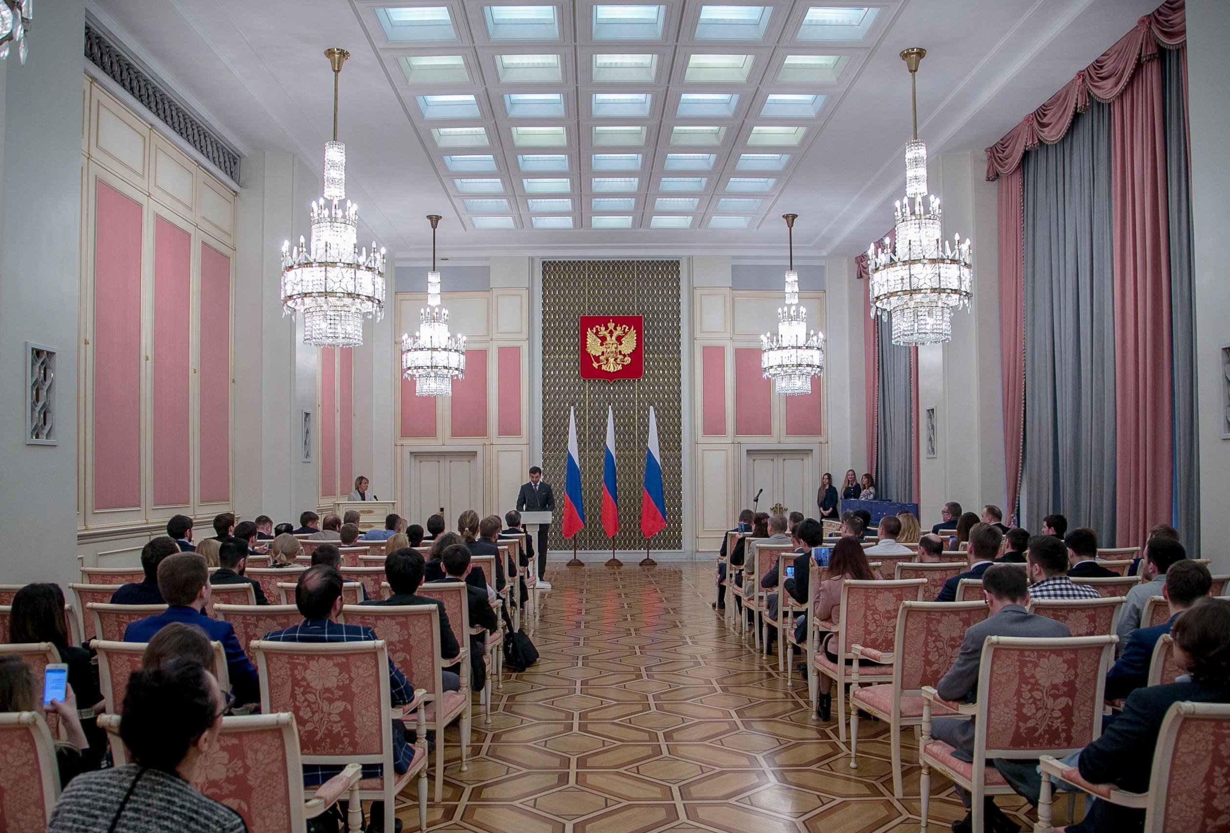 Дом правительства Российской Федерации внутри