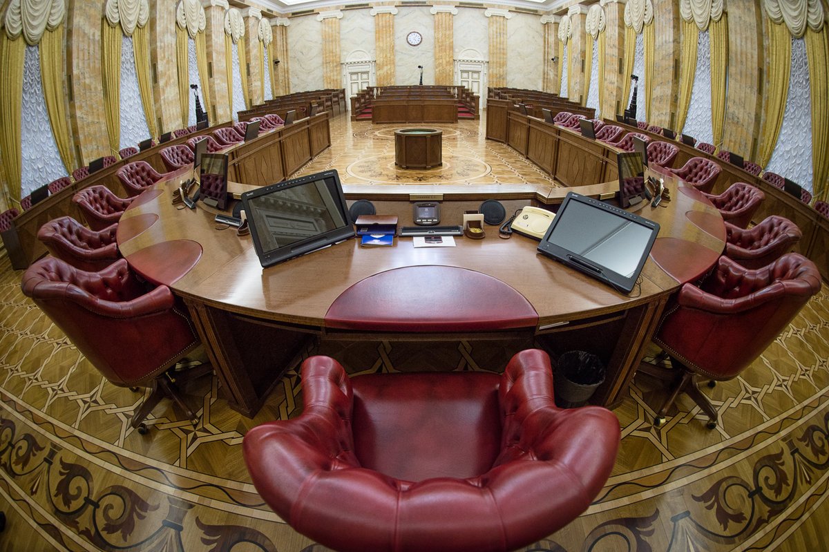 Дом правительства Российской Федерации внутри