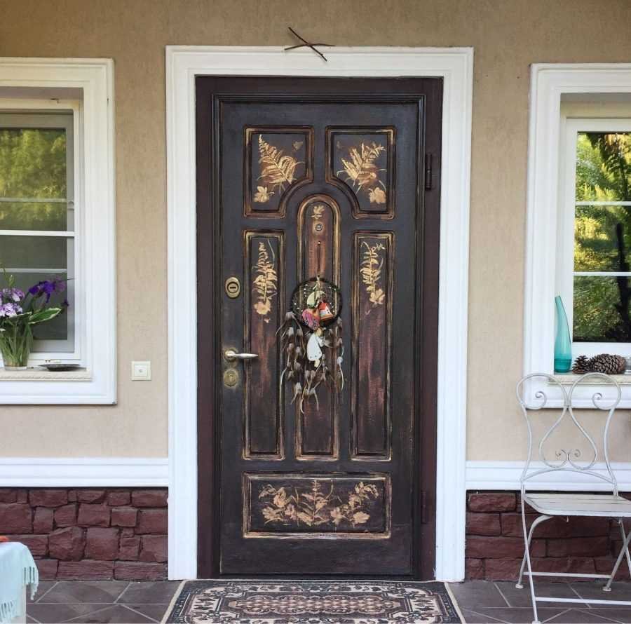 Декор двери (144 фото)