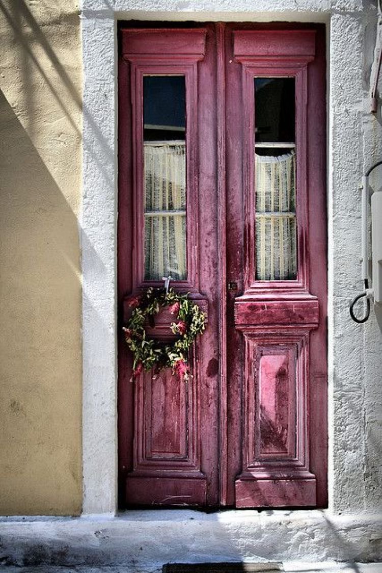 Красивая Старая дверь