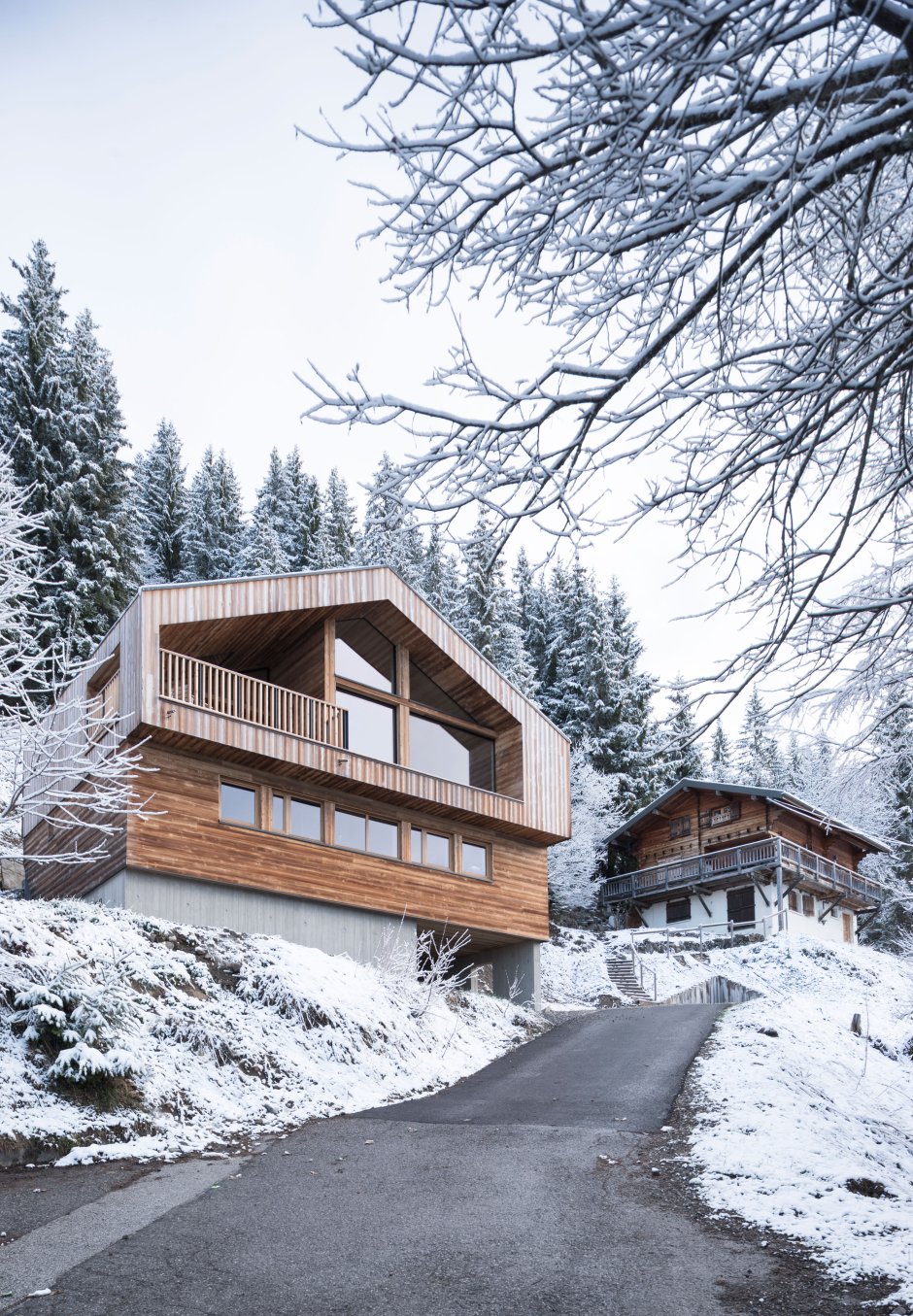 Дом Шале в Альпах