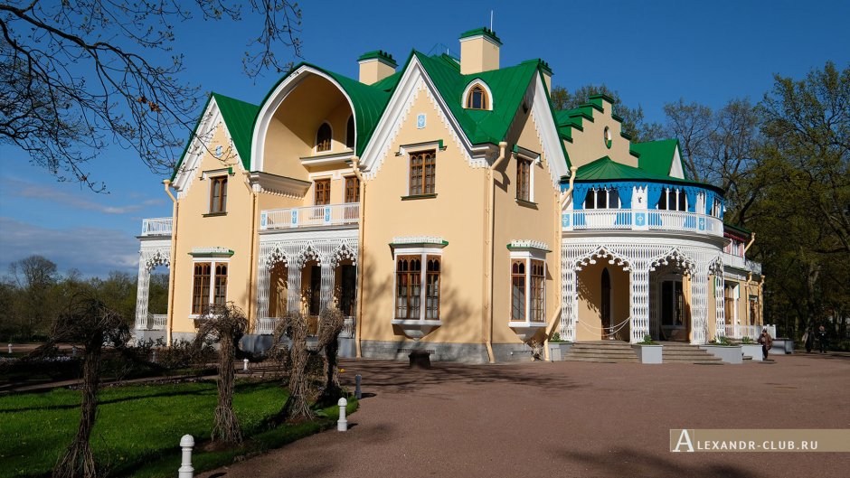 Дворец коттедж в Петергофе интерьеры